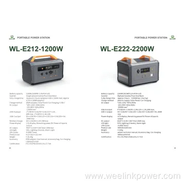 LiFePO4 1000W Portable Solar Generator Solar Power Banks